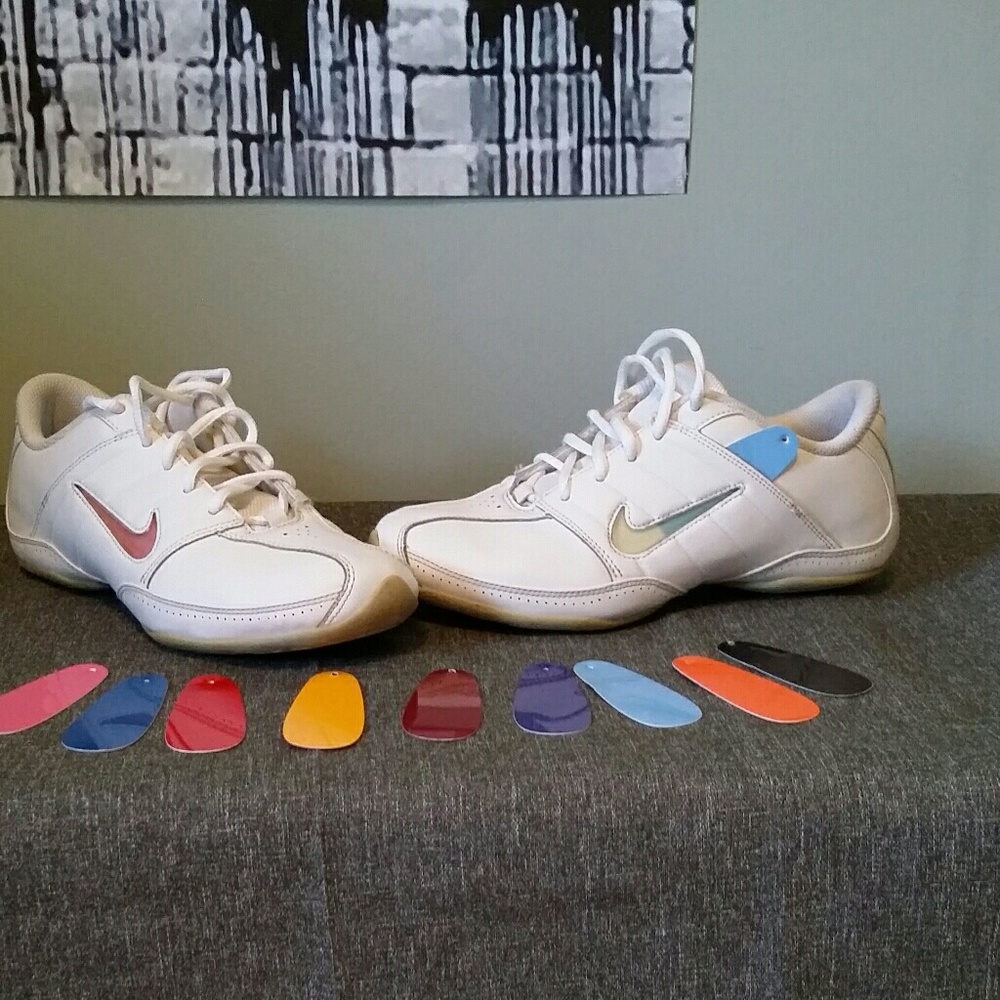 Nike white Cheerleader sneakers